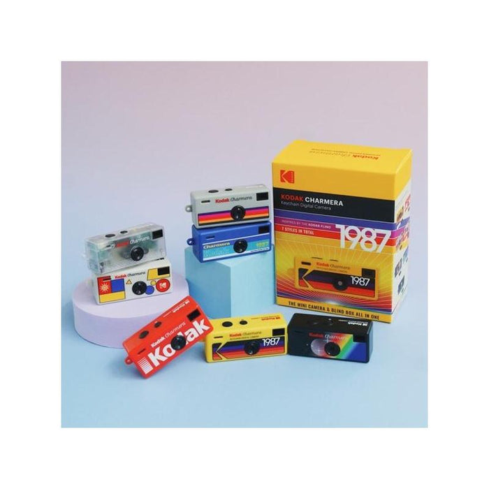 Kodak Charmera Camara Digital Instantanea Retro - 1.6m Megapixels - Tamaã±O Diminuto/Llavero - Bateria Recargable -