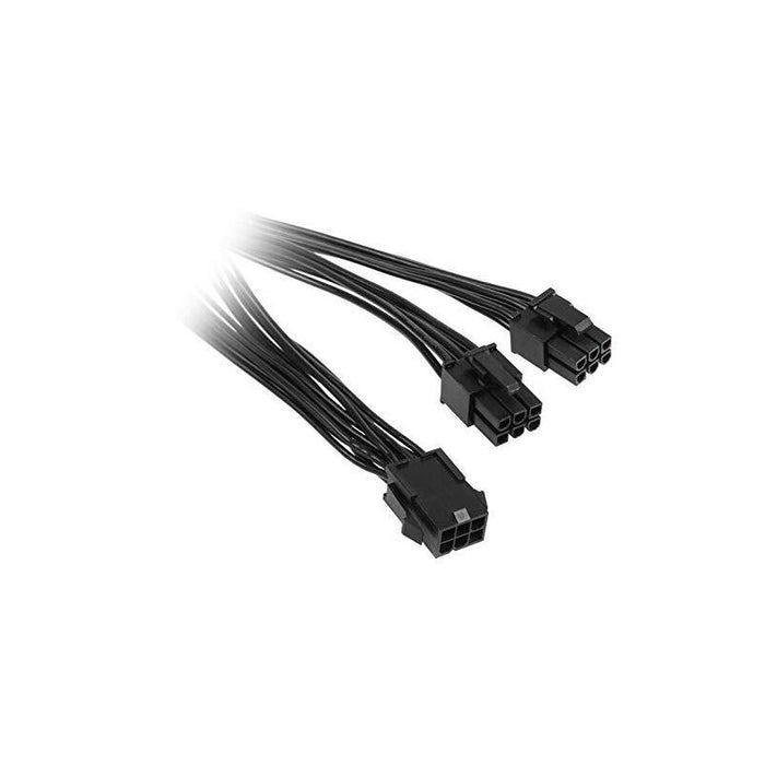 Kolink Adapter 6-Pin-Pcie A 2x 6-Pin-Pcie-Conector Macho, Negro, 15cm