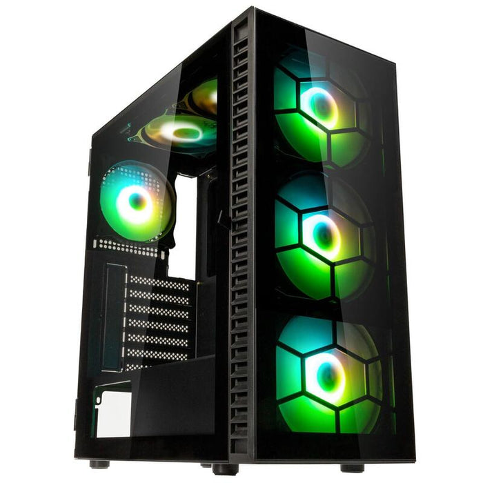 Kolink Observatory Hf Plus Glass Argb Midi-Tower - Negro