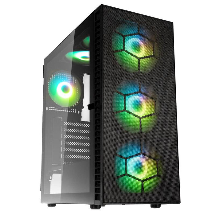 Kolink Observatory Hf Plus Mesh Argb Midi-Tower - Negro