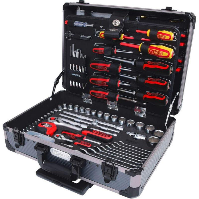 Ks Tools 1/4 +1/2  Universal Tool-Set 130-Pieces 911.0630
