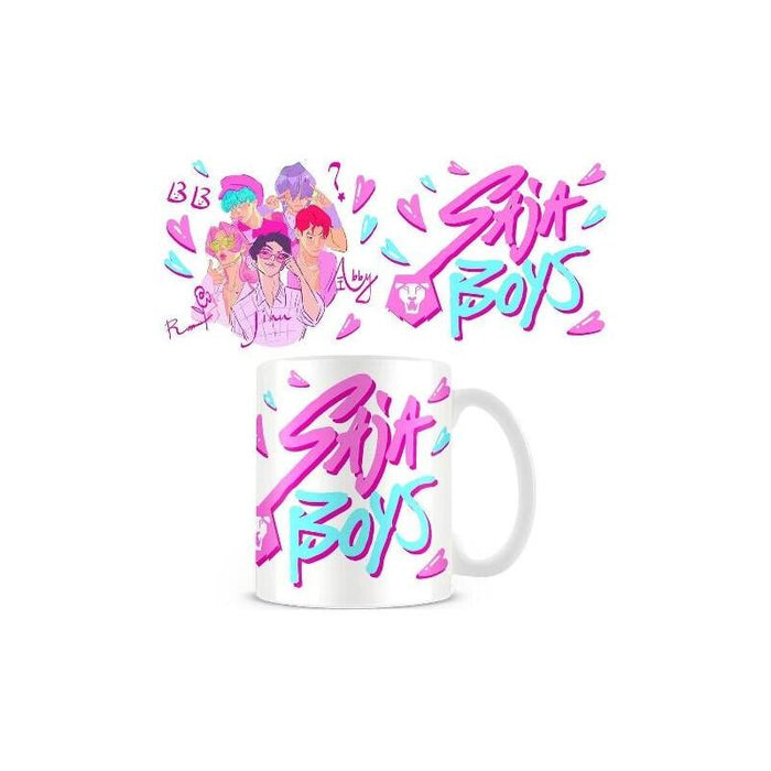 Kubek Cerámico 325ml K-Pop Demon Hunters Saja Boys