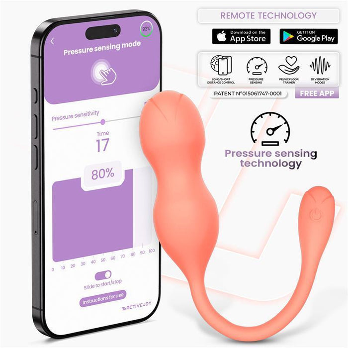 Kyra Entrenador De Suelo Pélvico Con Sensor De Presión Y App