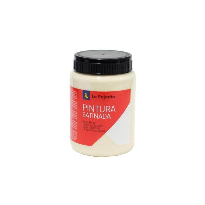 La Pajarita Pintura Satinada L-25 Bote De 375ml Marfil