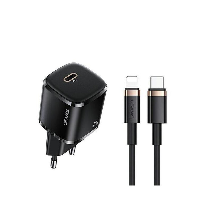 Ladowarka Sieciowa 1xusb-C T36 20w + Kabel Lightning Pd3.0 Fast Charging