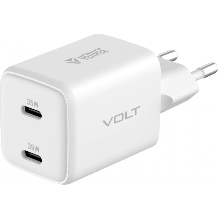 Ladowarka Sieciowa Usb C 2x18w 3a Power Delivery 3.0 Qc3.0 Biala