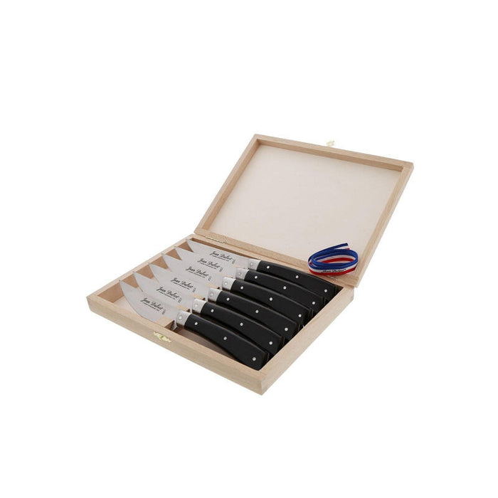 Laguiole Jean Dubost Steak Knife Set 6 Pcs., Acrylic