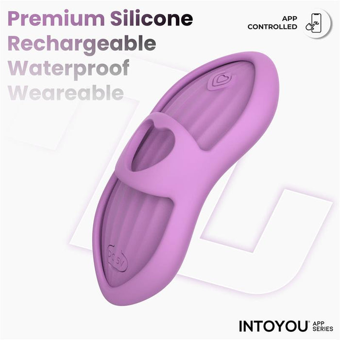 Laia Estimulador De Dedo Con Calor Y Funda Con App Lavanda