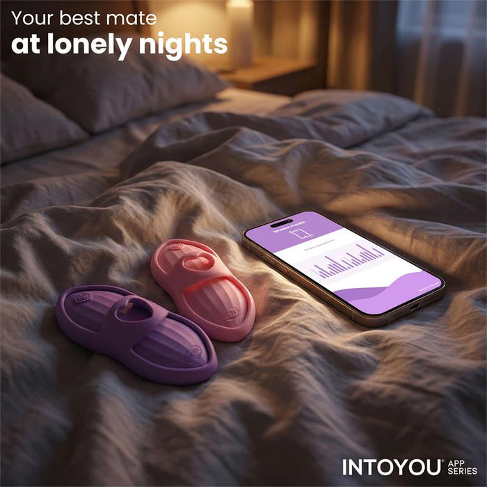 Laia Estimulador De Dedo Con Calor Y Funda Con App Lavanda