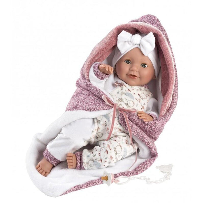 Lalka Bobas Placzaca Heidi 42 Cm
