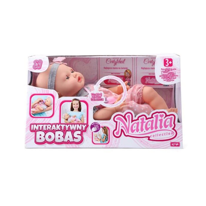 Lalka Natalia Bobas Mimiczny 41 Cm