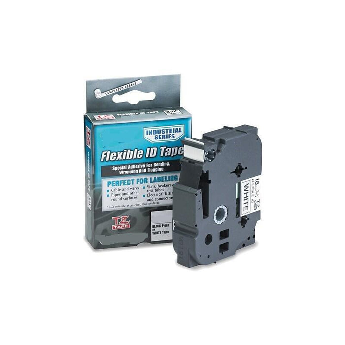 Laminado Blanco-Negro 9mmx8m Brother Label Tz-325/Tze-325