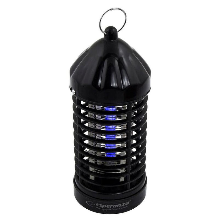 Lámpara Esperanza Ehq005 Uv Eléctrica Para Insectos Negra