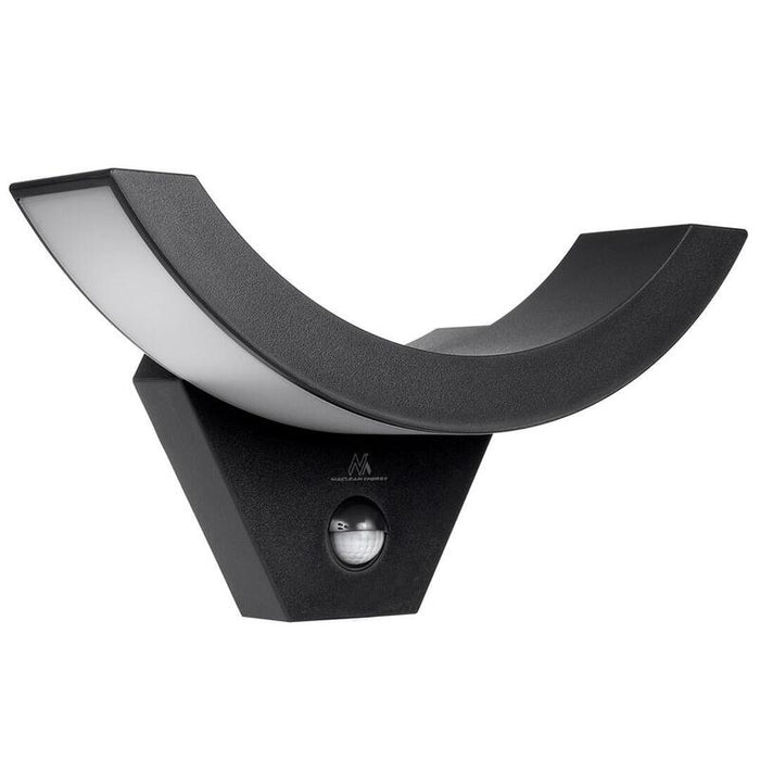 Lámpara Led Con Sensor De Movimiento Infrarrojo Mce290 B 800lm 10w Ip54 Maclean Energy Negro