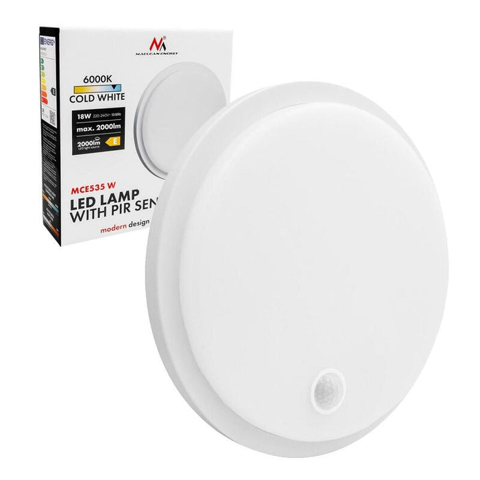 Lámpara Led Con Sensor Ruchu Pir Mce535 En
