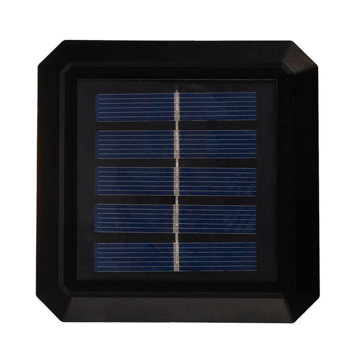 Lámpara Led Solar Para Poste Greenblue, 100 X 100 Mm, Cubierta En Forma De Sobre, 3200 K, Gb128 Ww