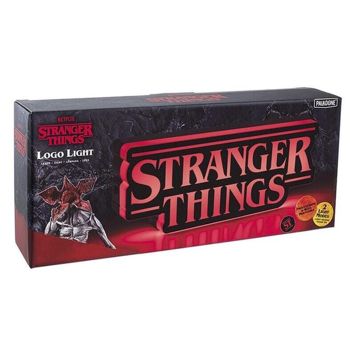 Lampara Paladone Stranger Things Shaped Logo Light