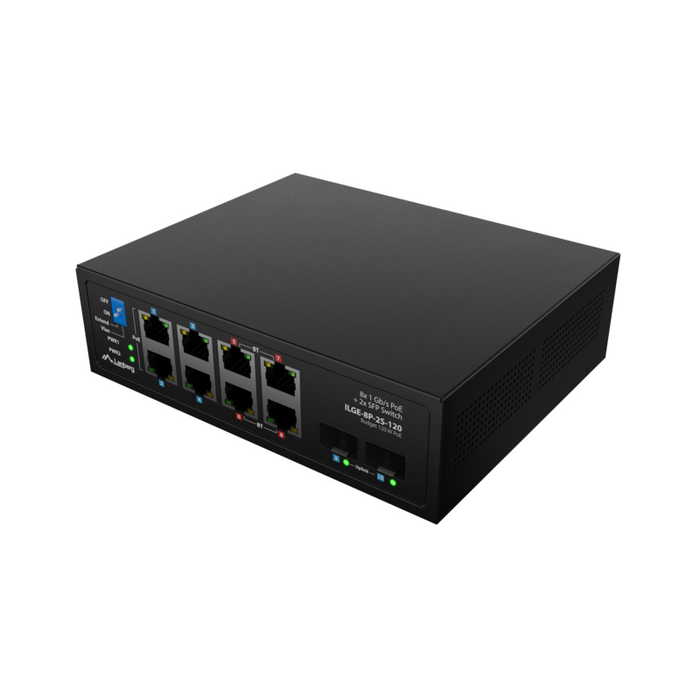 Lanberg Switch Poe 4xbt 4xat 2xsfp Din