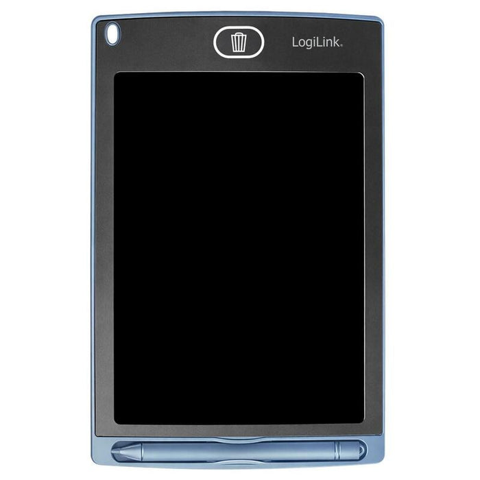 Lcd Writing Tablet, 8.5", Single Color, With2 Magnets, Azul