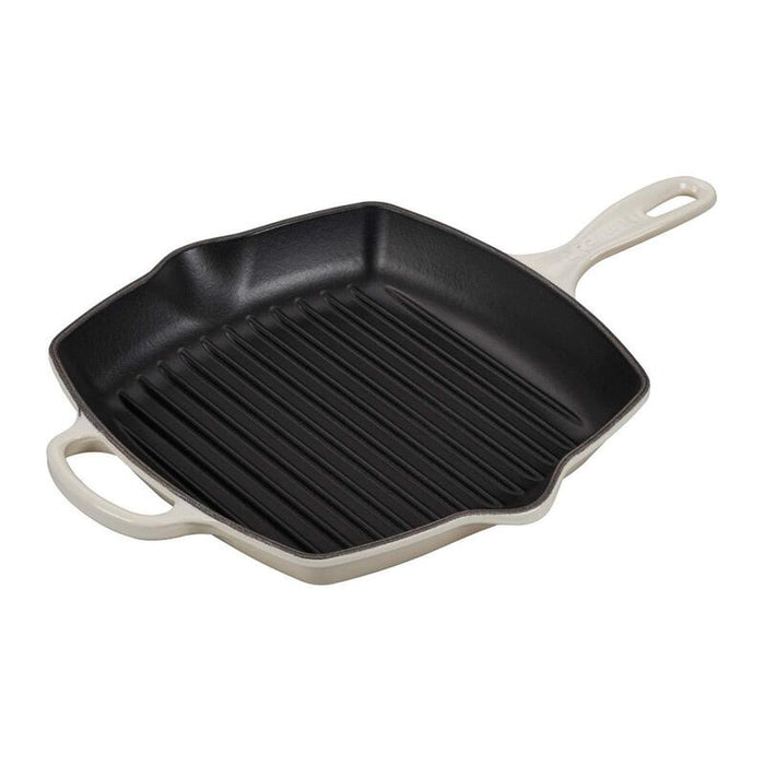 Le Creuset 20183267160422 Grillpfanne, 26x26cm, Meringue