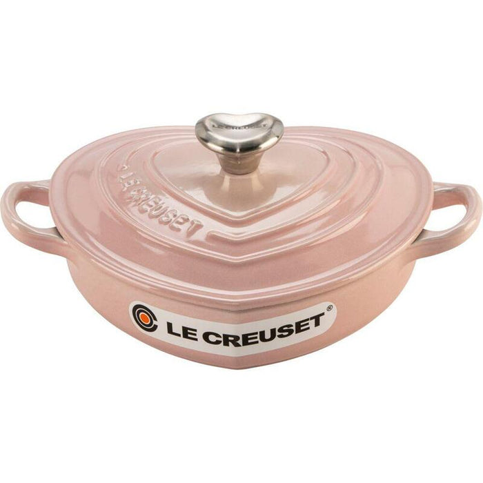 Le Creuset Gourmet Casserole Dish Heart Shaped 20 Cm Pink