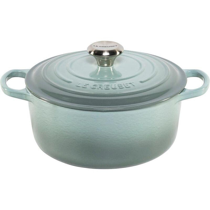 Le Creuset Signature Bräter Rund 24 Cm Sea Salt
