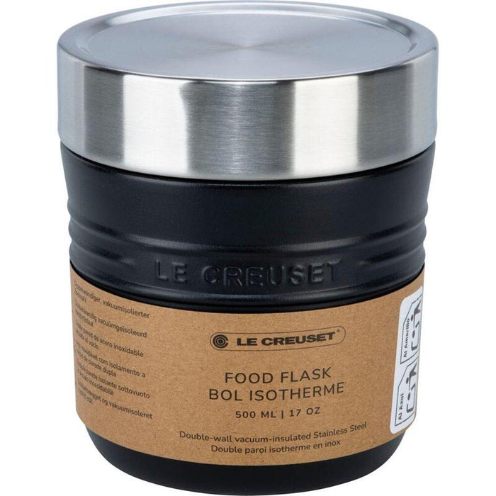 Le Creuset Thermobehälter On The Go Schwarz Matt 500 Ml