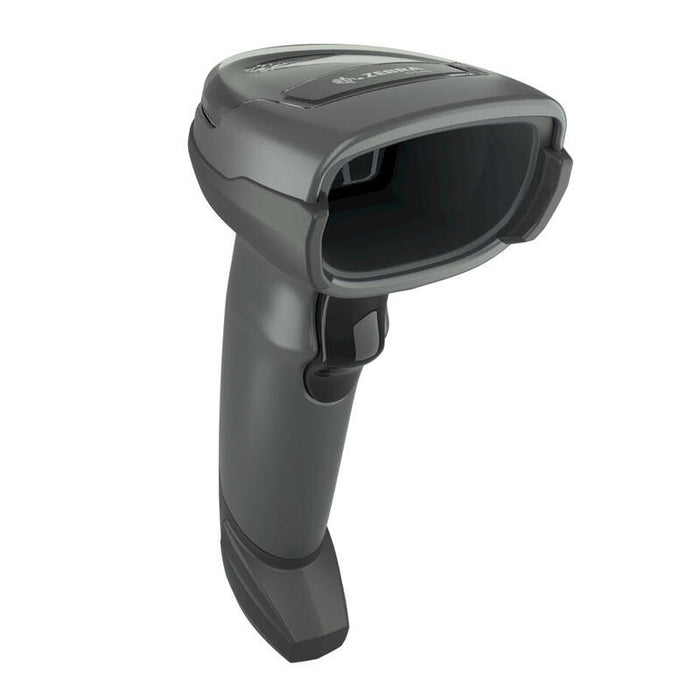 Lector De Códigos De Barras Zebra-2d Ds4608 Sr Negro / Soporte / Cable Usb