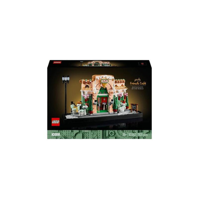 Lego 10362 Icons Café Francés, Juguete De Construcción   10362