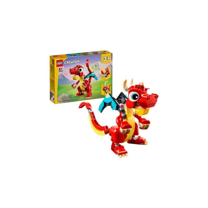 Lego 31145 Creator 3 En 1 Dragón Rojoer