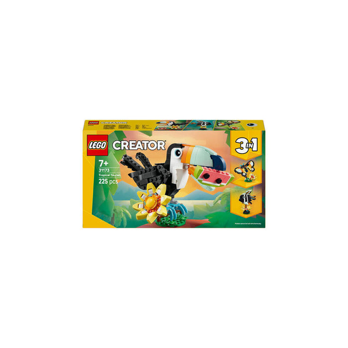 Lego 31173 Creador 3 En 1 Animales Salvajes: Tukan Tropical, Juguete De Construcción 31173