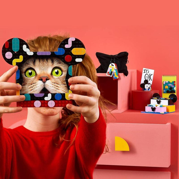 Lego 41964 Dots | Disney Mickey Y Minnie Mouse: Caja De Proyectos De Vuelta Al Cole, 6en1