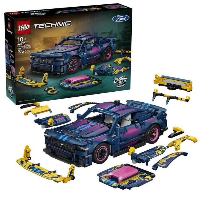 Lego 42236 Technic Ford Mustang Gt Auto Aus Der Tuning-Werkstatt 42236