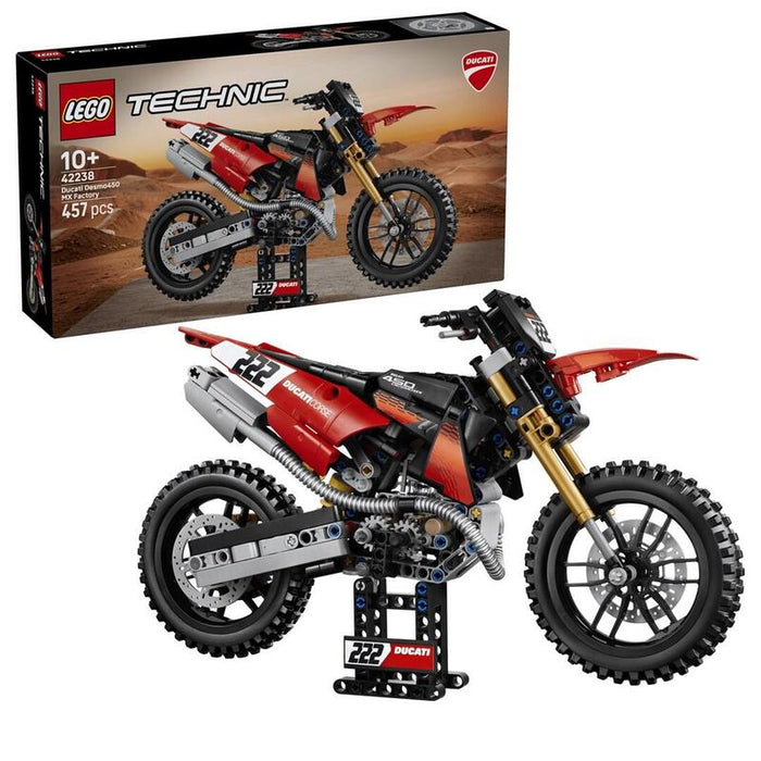 Lego 42238 Technic Ducati Desmo450 Mx Factory Motorrad 42238