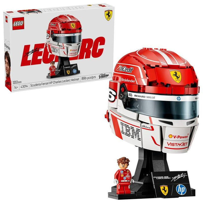 Lego 43014 Editions Scuderia Ferrari Hp Charles Leclerc Helm 43014