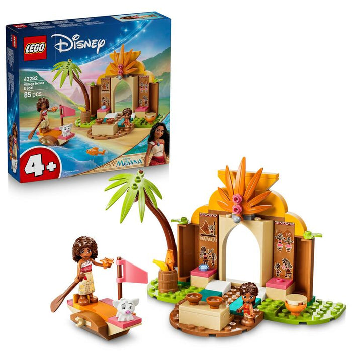 Lego 43282 Disney Princess Vaianas Hütte Und Boot 43282