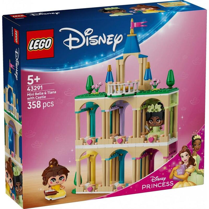 Lego 43291 Disney Princess Die Mini-Prinzessinnen Belle Und Tiana Mit Ihrem Schloss 43291