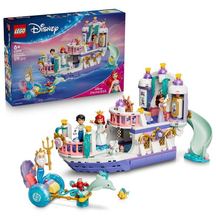 Lego 43299 Disney Princess Arielles Königliches Hochzeitsboot 43299