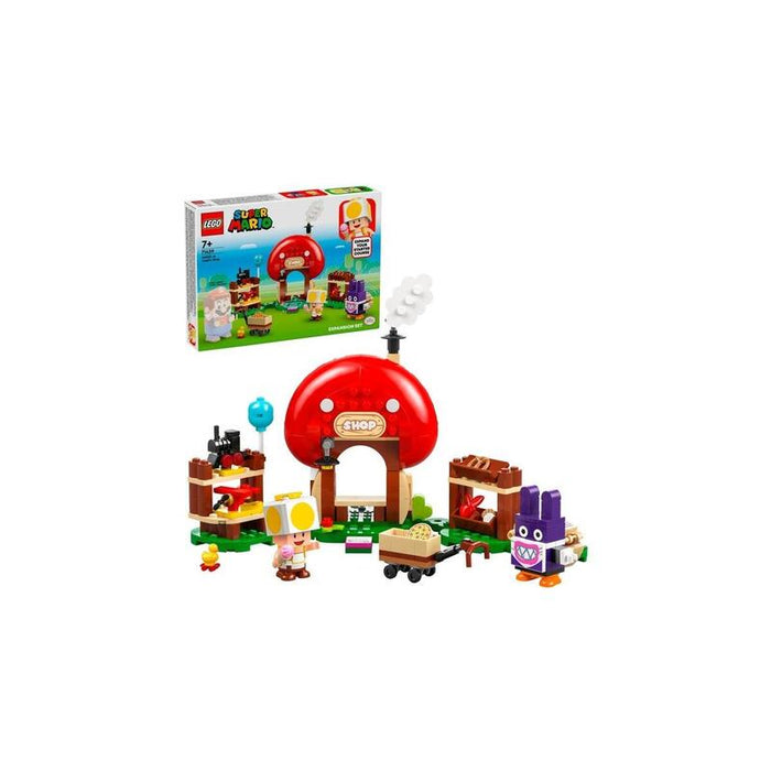 Lego 71429 Super Mario Mopsie En La Tienda De Toad - Set De Expansión