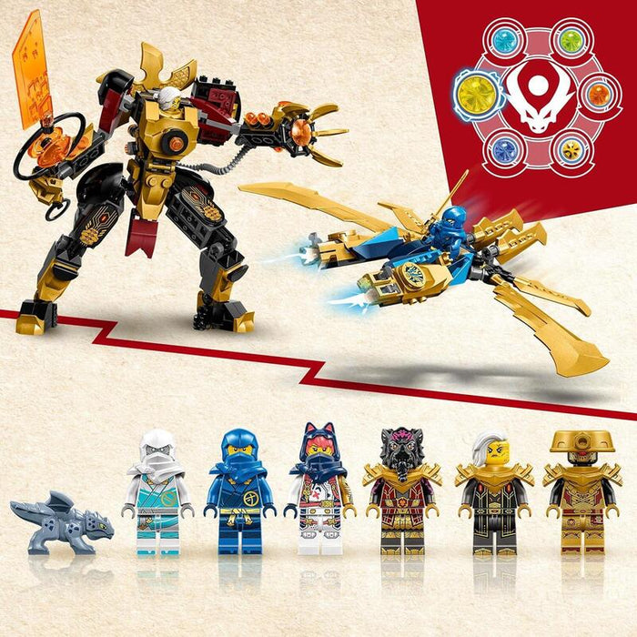 Lego 71796 Ninjago Dragón Elemental Contra La Emperatriz Mech