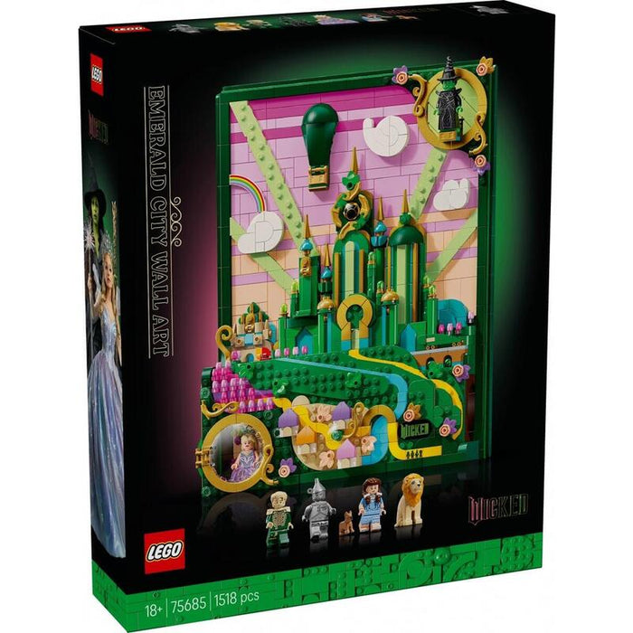 Lego 75685 Ciudad Esmeralda Malvada Arte De Piedra