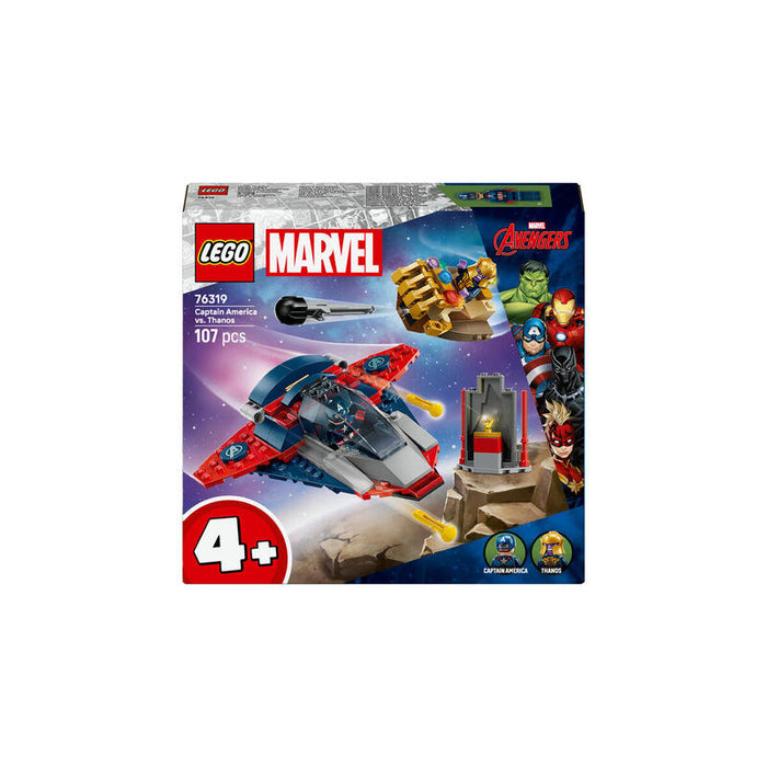 Lego 76319 Marvel Super Heroes Captain America Vs. Thanos, Design Toys 76319