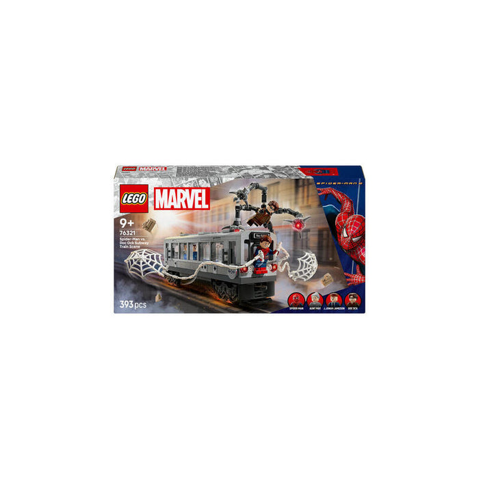 Lego 76321 Marvel Super Heroes Spider-Man Vs. Doc Ok: Showdown In The Subway, Design Toys 76321