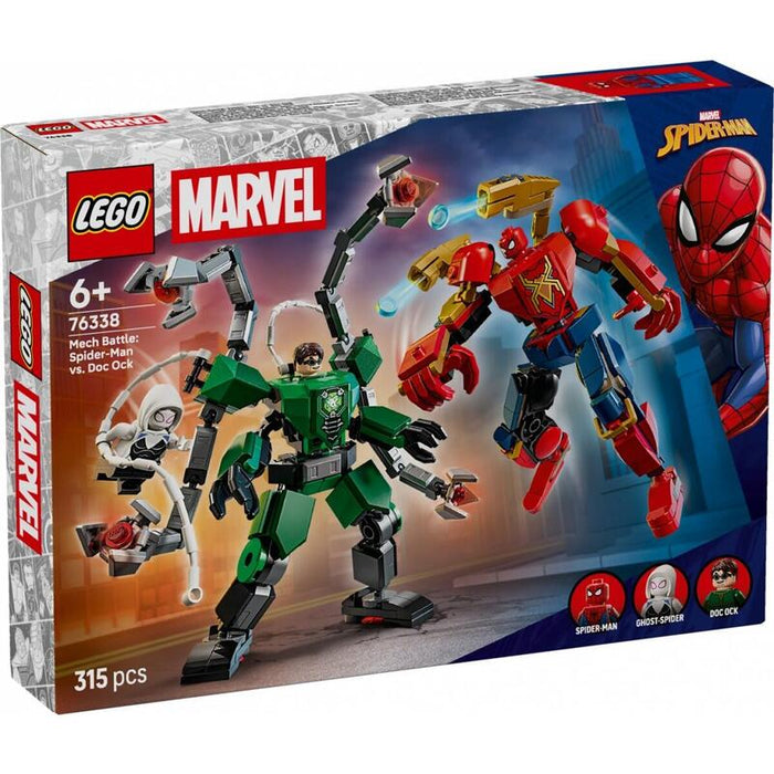Lego 76338 Marvel Super Heroes Mech-Duell: Spider-Man Vs. Doc Ock 76338