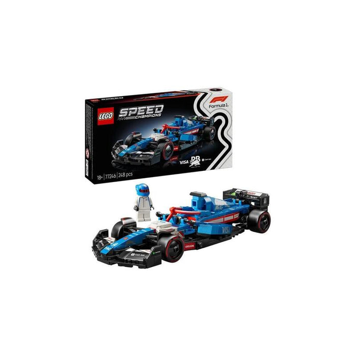 Lego 77246 Speed ??Champions Aplicación Visa Cash Rb Vcarb 01 Coche De Carreras De F1 Juguete De Construcción   77246