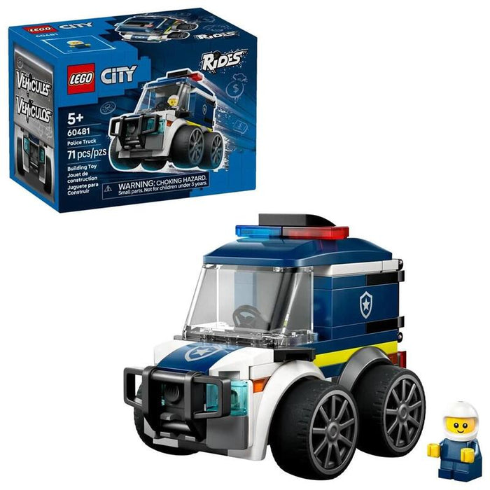 Lego City 60481 Paseos - Camión De Policía