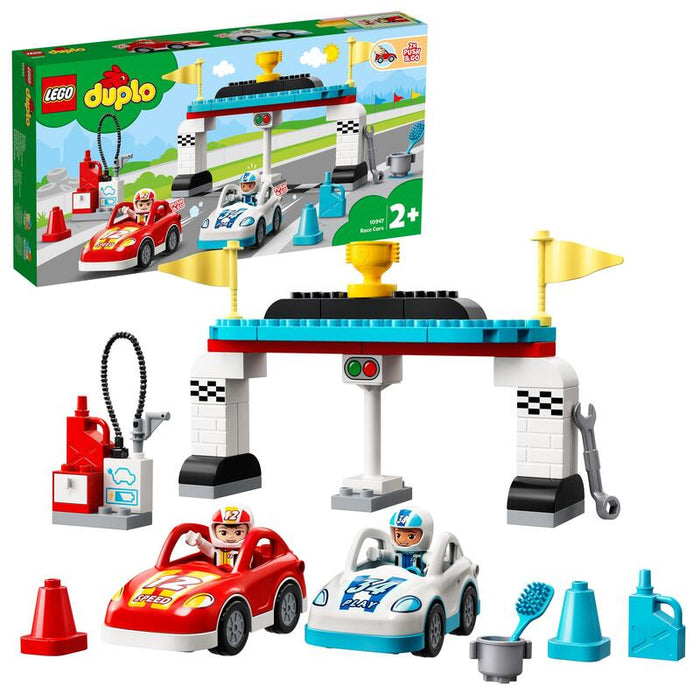Lego Duplo 10947 Coches De Carreras