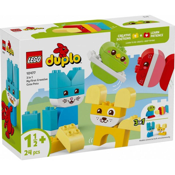Lego Duplo My First 3w1 10477 Kreatywne Urocze Zwierzaki 3w1