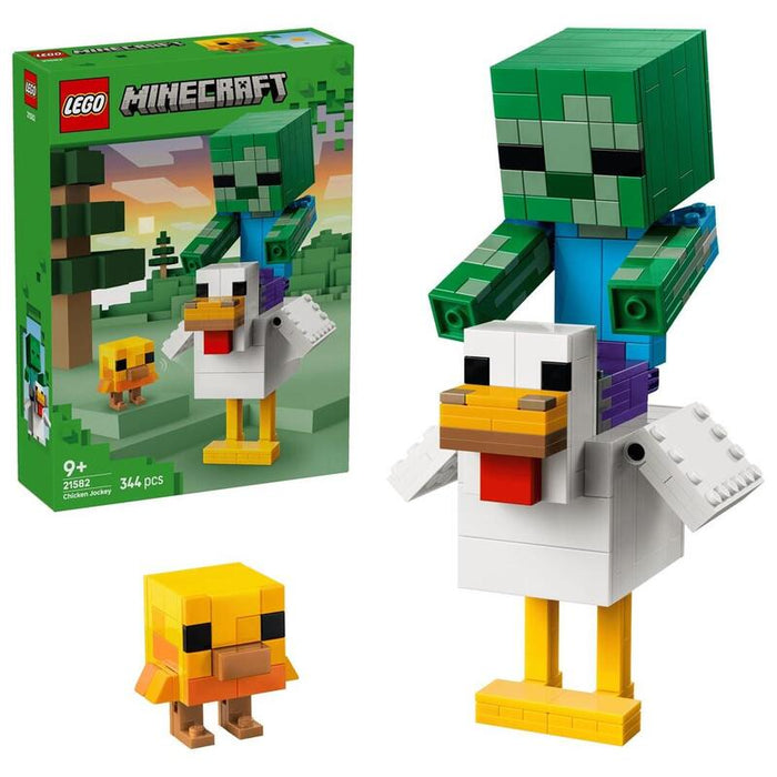 Lego Minecraft 21582 El Jinete De Pollos