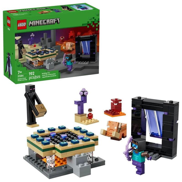 Lego Minecraft 21584 Viaje Al Nether Y Al Portal Del Fin